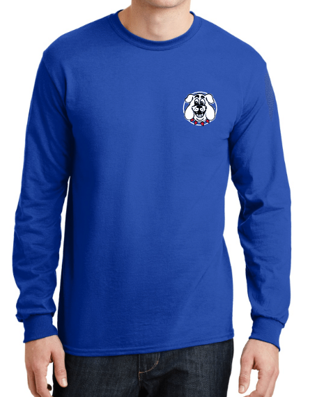 MES - Adult Bulldog Long Sleeve Tee