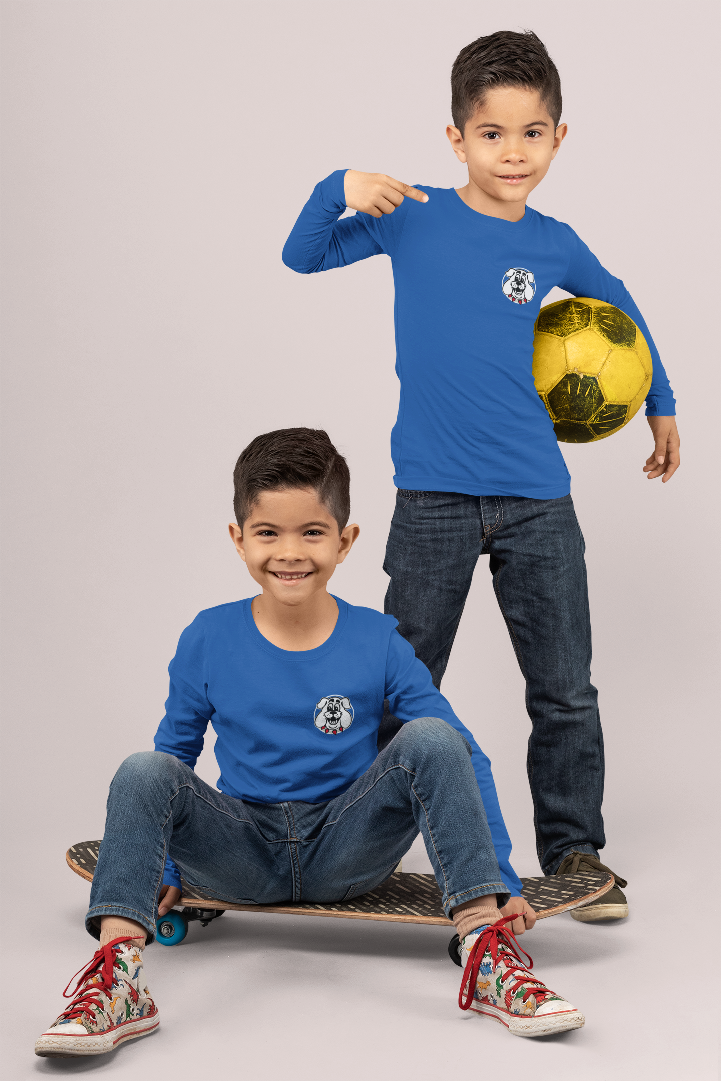 Youth Bulldog Long Sleeve Tee