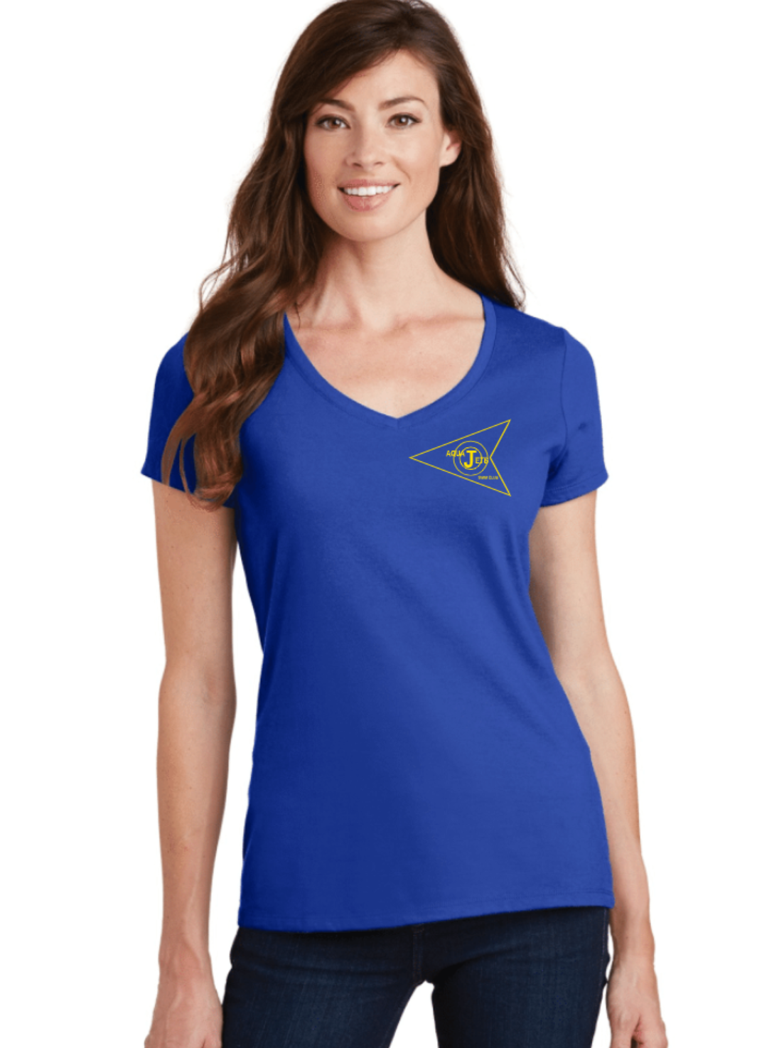 AJSC - Ladies V-Neck Tee