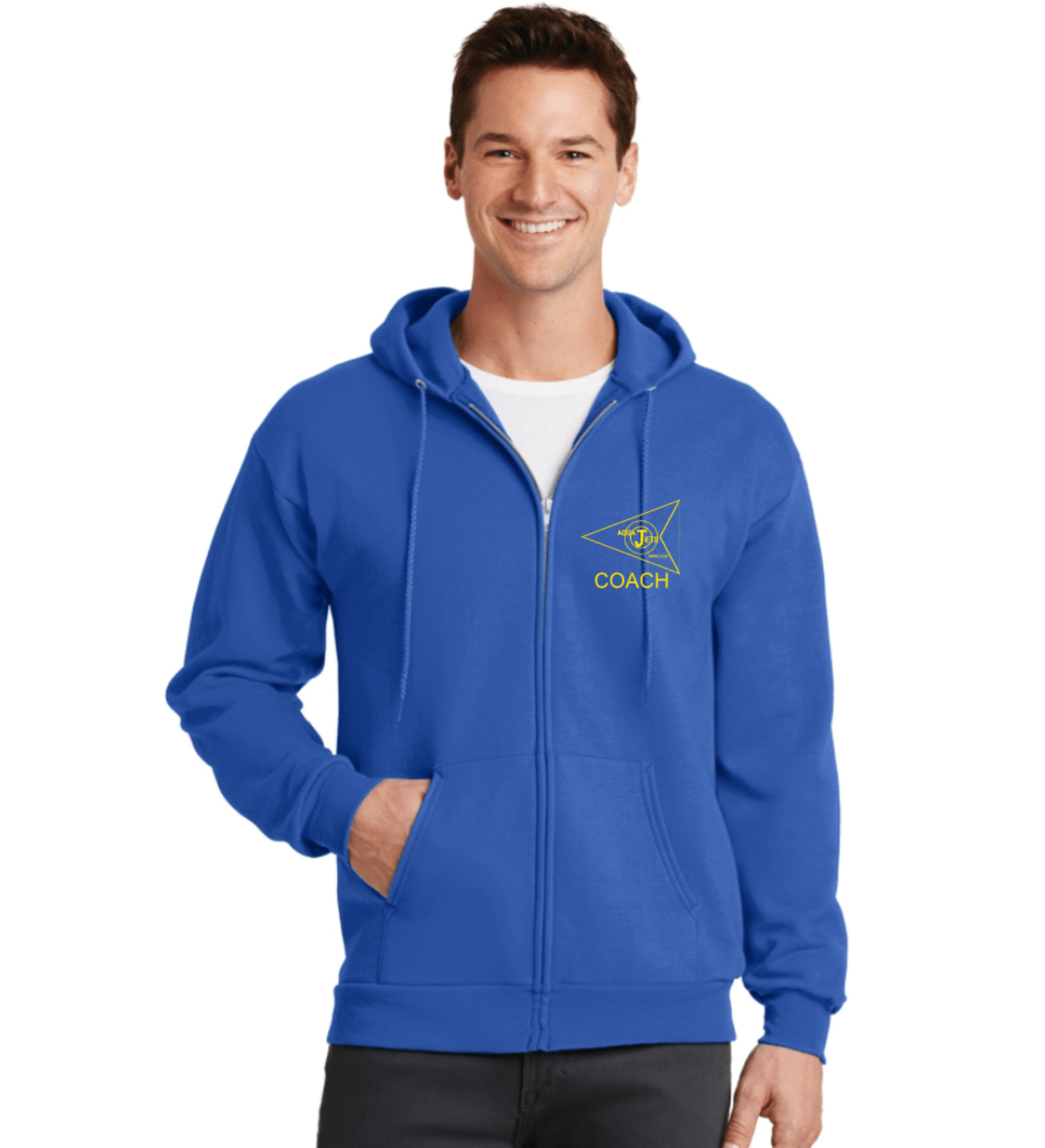 AJSC -*COACHES ONLY* - Adult Full Zip Hoodie